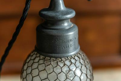 19thC French Seltzer Siphon Lamps