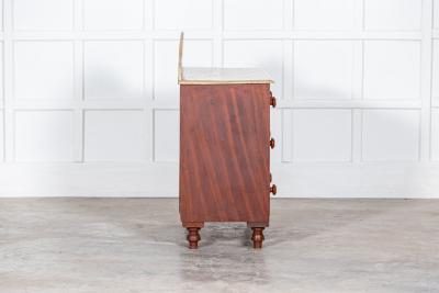 19thC Irish Grained Pine Chest Drawers