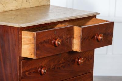 19thC Irish Grained Pine Chest Drawers