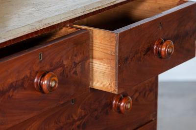 19thC Irish Grained Pine Chest Drawers