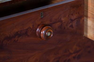 19thC Irish Grained Pine Chest Drawers