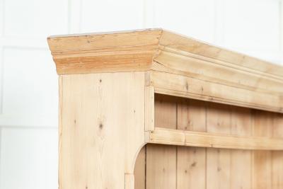 19thC Irish Pine Sled Foot Dresser