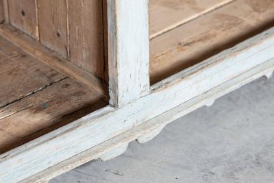 19thC Irish Vernacular Painted Farmhouse Dresser