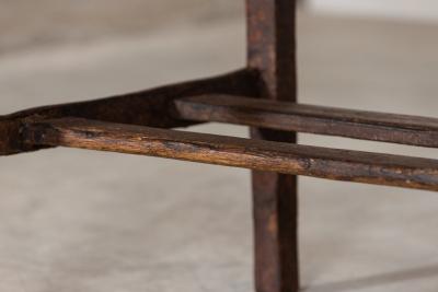 19thC Irish Vernacular Painted Pine Farmhouse Table