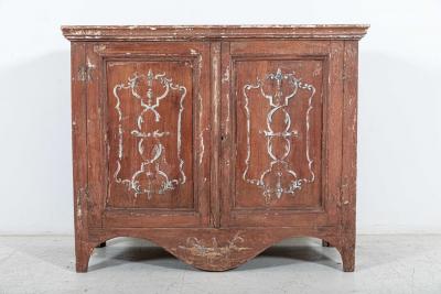 19thC Italian Hand Painted Buffet