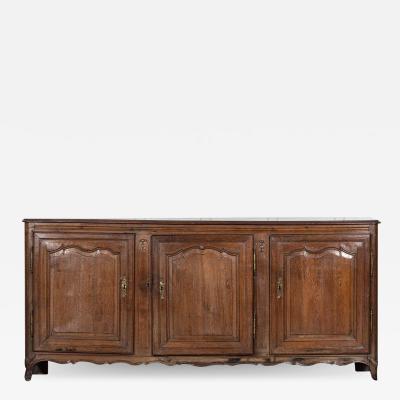 19thC Large French Oak Dresser Base