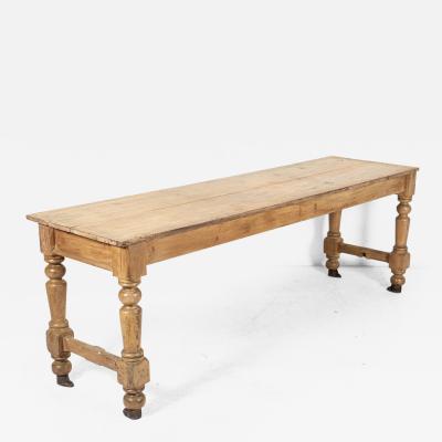 19thC Large Welsh Pine Post Office Sorting Counter Table