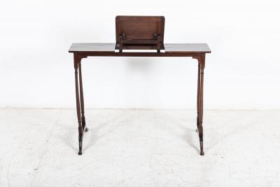 19thC Mahogany Adjustable Reading Table