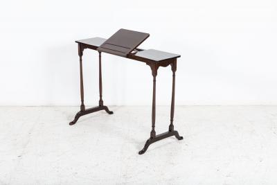 19thC Mahogany Adjustable Reading Table