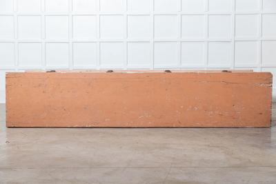 19thC Monumental Dry Scraped French Bank of Pine Drawers