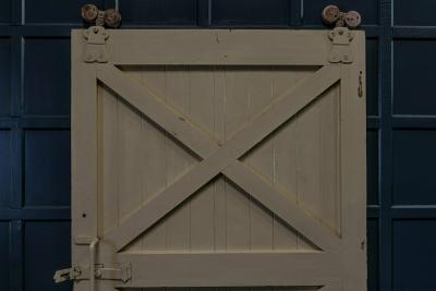 19thC Oversized Sliding Barn Door