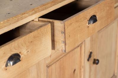 19thC Scottish Pine Dresser Base