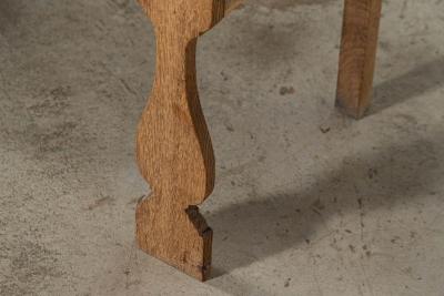 19thC Stripped English Oak Dresser Base