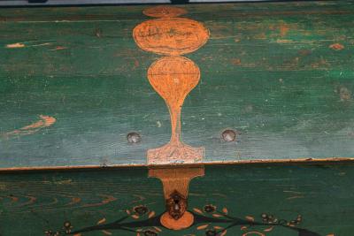 19thC Swedish Marriage Dowry Chest