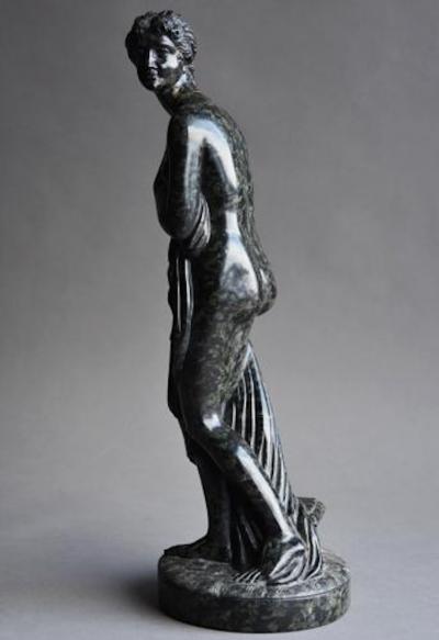 19thc serpentine figure of Venus Italica