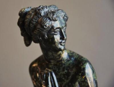19thc serpentine figure of Venus Italica