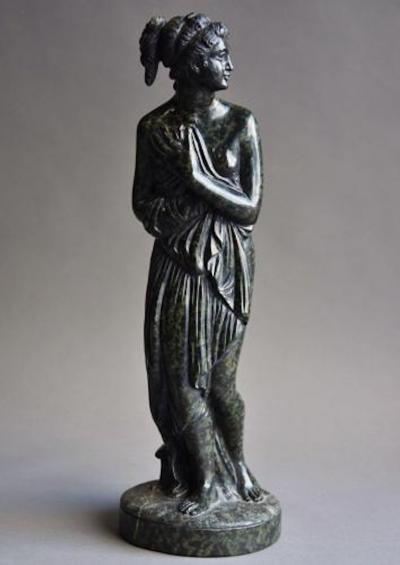 19thc serpentine figure of Venus Italica