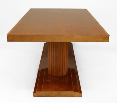 2 American 1940s Oval Conference Dining Tables