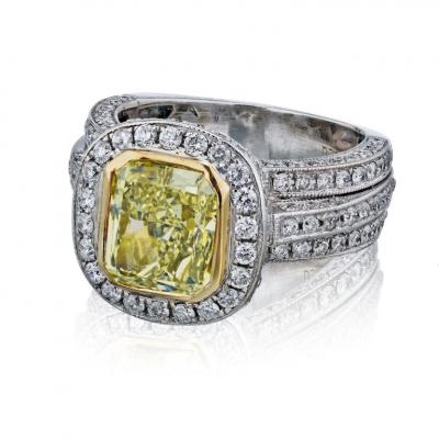 2 CARAT RADIANT CUT DIAMOND GIA RING