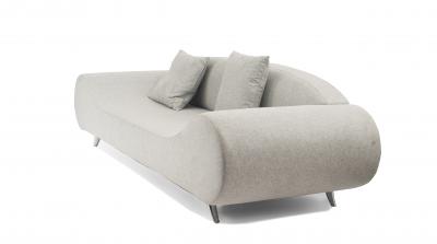 2 Contemporary Gray Sofas
