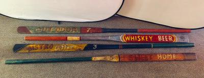 2 Hand Painted Inspirational Rowing Oars or Paddles Priced Individually