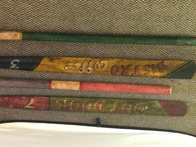 2 Hand Painted Inspirational Rowing Oars or Paddles Priced Individually