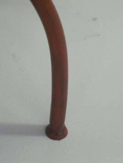2 Pairs French Modern Neoclassical Iron Side Tables Luggage Racks Benches 1940