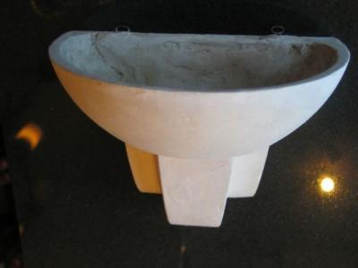 2 Pairs French Modern Neoclassical Plaster Sconces in Manner of Marc Duplantier