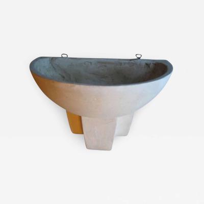 2 Pairs French Modern Neoclassical Plaster Sconces in Manner of Marc Duplantier
