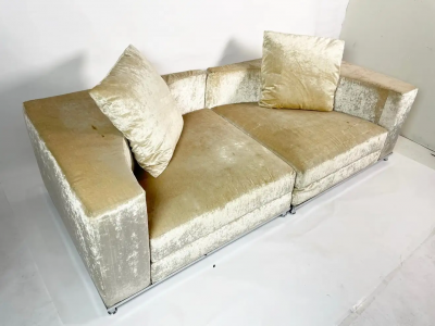 2 Piece Sectional Sofa made in Italy by Saba Italia