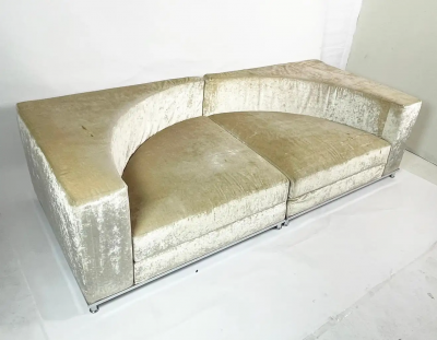 2 Piece Sectional Sofa made in Italy by Saba Italia