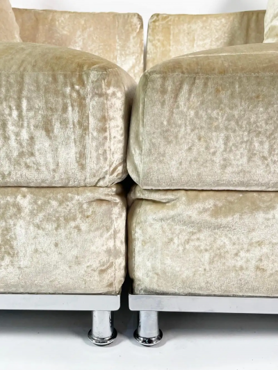 2 Piece Sectional Sofa made in Italy by Saba Italia