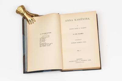 2 Vols Count Lyof N Tolstoi Anna Karenina