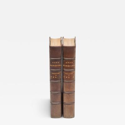 2 Vols Count Lyof N Tolstoi Anna Karenina