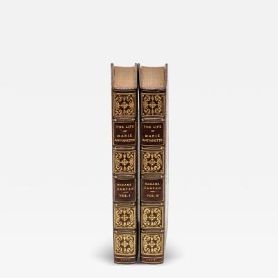 2 Volumes Campan Jeanne L H Memoirs Of The Private Life Of Marie Antoinette