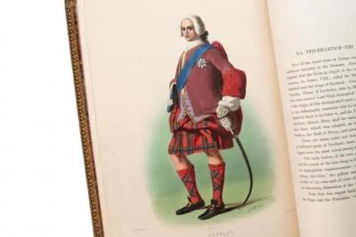2 Volumes James Logan Robert R McIan The Clans Of The Scottish Highlands 