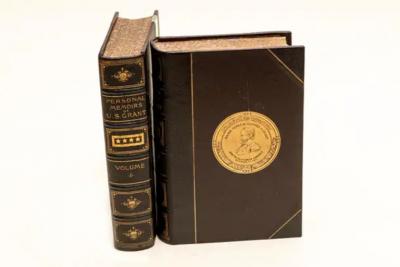 2 Volumes U S Grant Personal Memoirs 