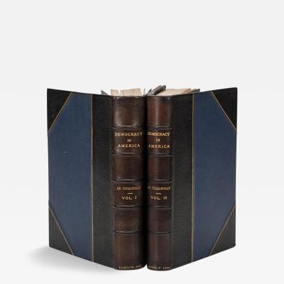 2 vol Alexis de Tocqueville Democracy in America