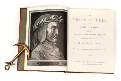 2 vol Dante Alighieri The Vision of Hell Purgatory and Paradise