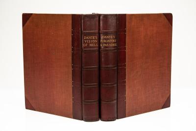 2 vol Dante Alighieri The Vision of Hell Purgatory and Paradise