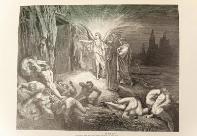 2 vol Dante Alighieri The Vision of Hell Purgatory and Paradise