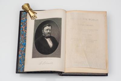 2 vol John Russel Young Around the World with General Grant First Ed 