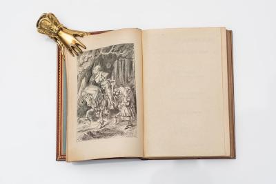 2 vol Lewis Carroll Alice in Wonderland Through the Looking Glass