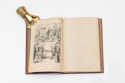 2 vol Lewis Carroll Alice in Wonderland Through the Looking Glass