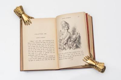 2 vol Lewis Carroll Alice in Wonderland Through the Looking Glass