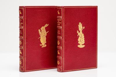2 vol Lewis Carroll Alice in Wonderland Through the Looking Glass