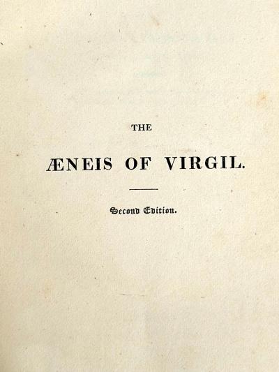 2 vols Virgil and Charles Symmonds The neis of Virgil