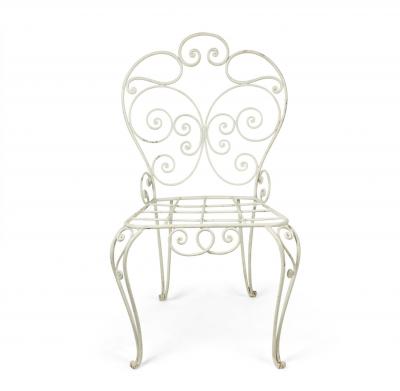 20 Outdoor Victorian Iron Side Chairs