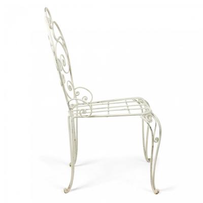 20 Outdoor Victorian Iron Side Chairs
