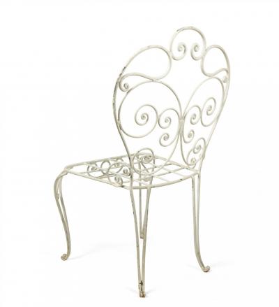 20 Outdoor Victorian Iron Side Chairs